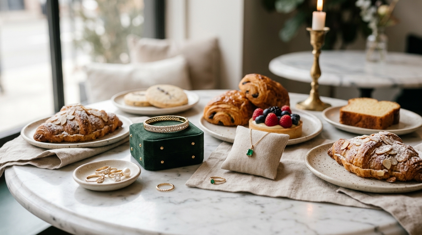Elegant Jewels. Artisan Bakes.